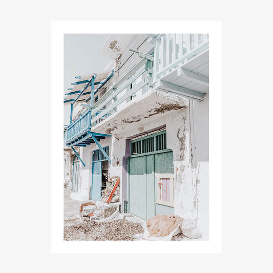 Aegean Life wall art print