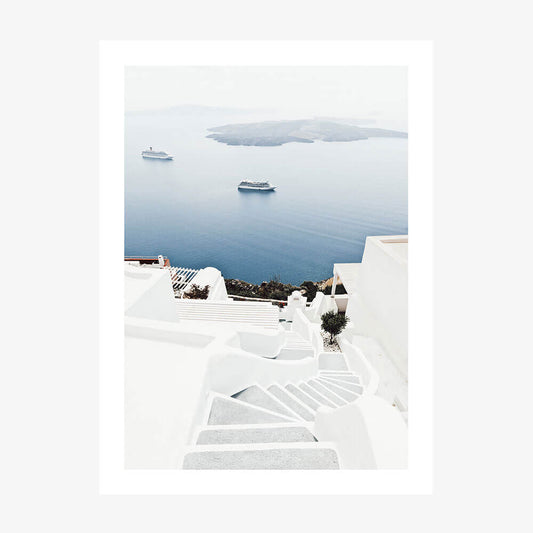 Aegean Steps wall art print