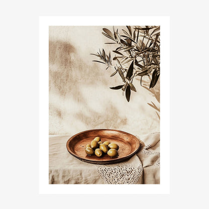 Afternoon Olives wall art print
