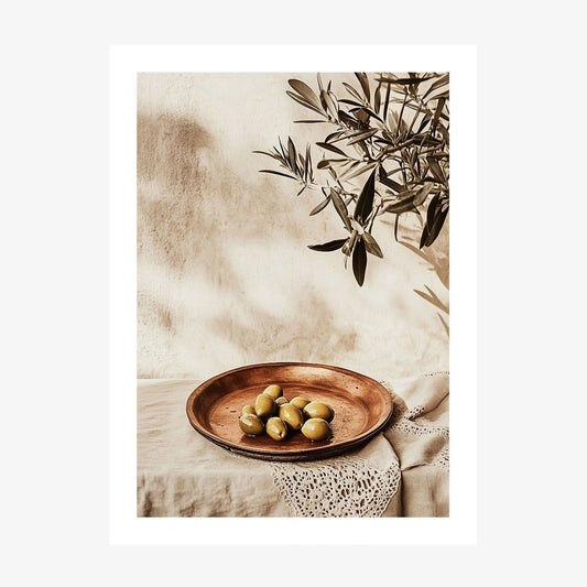 Afternoon Olives wall art print