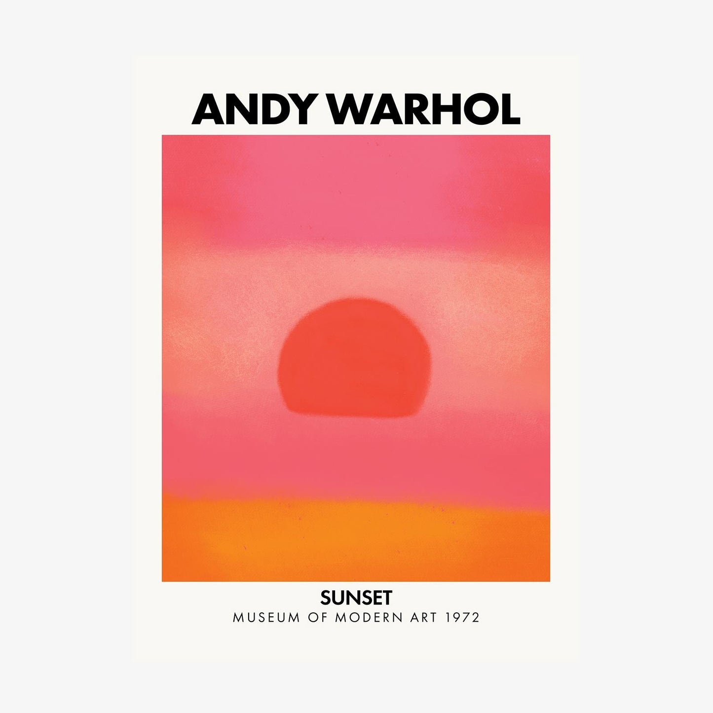 Andy Warhol Sunset No. 2