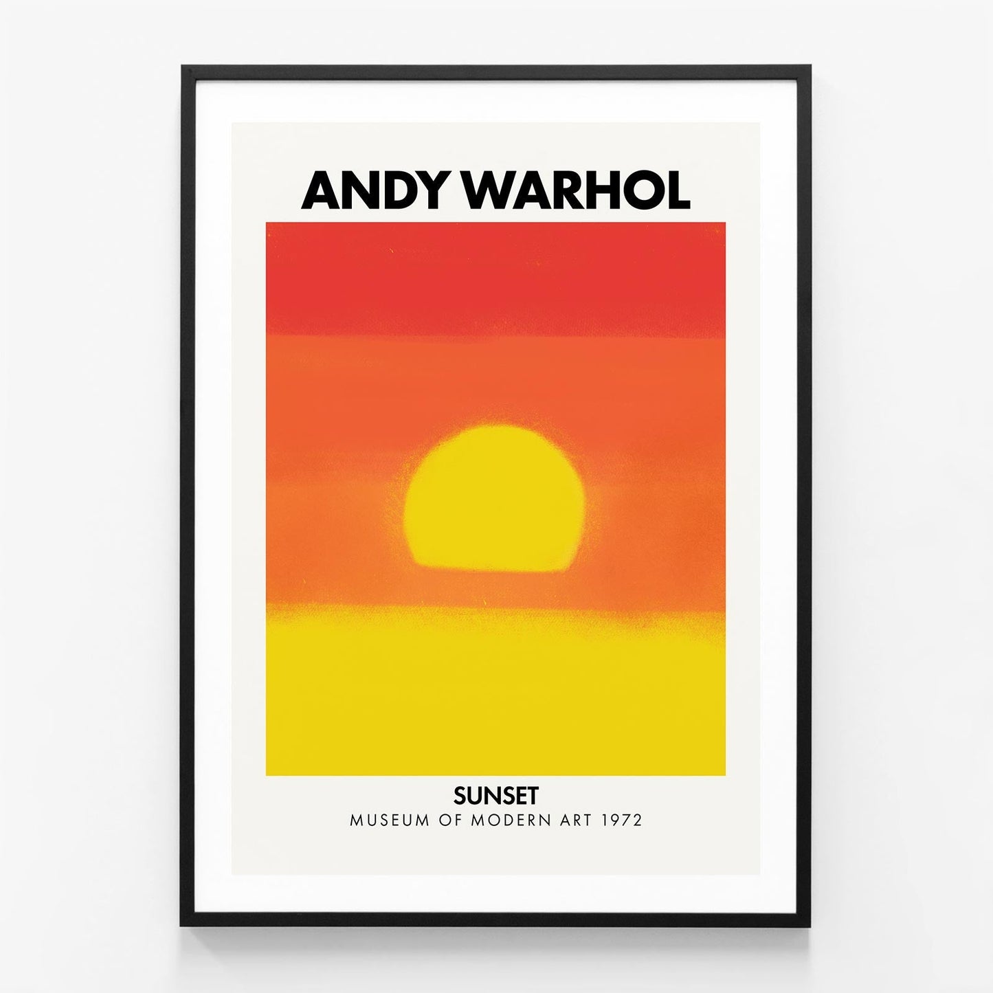 Andy Warhol Sunset No. 3