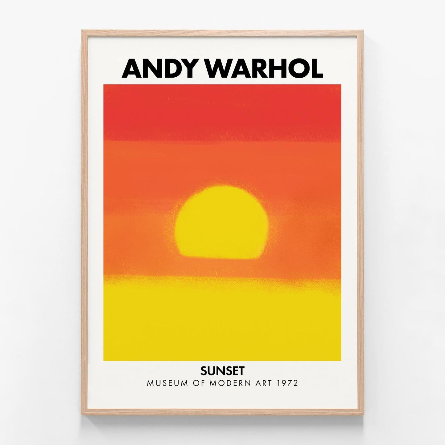 Andy Warhol Sunset No. 3
