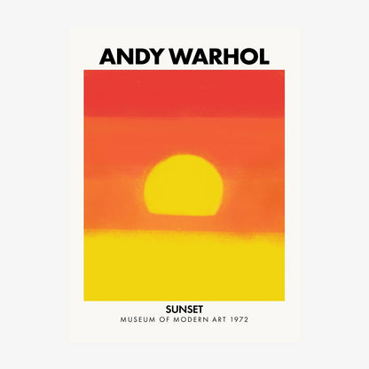 Andy Warhol Sunset No. 3