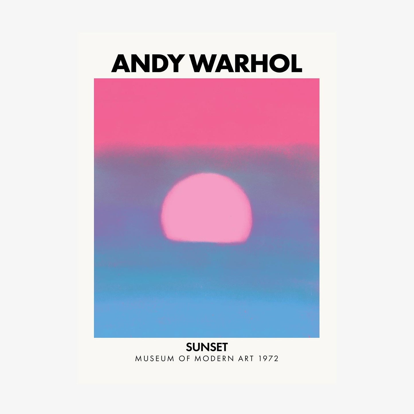 Andy Warhol Sunset No. 4