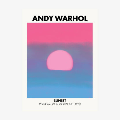 Andy Warhol Sunset No. 4
