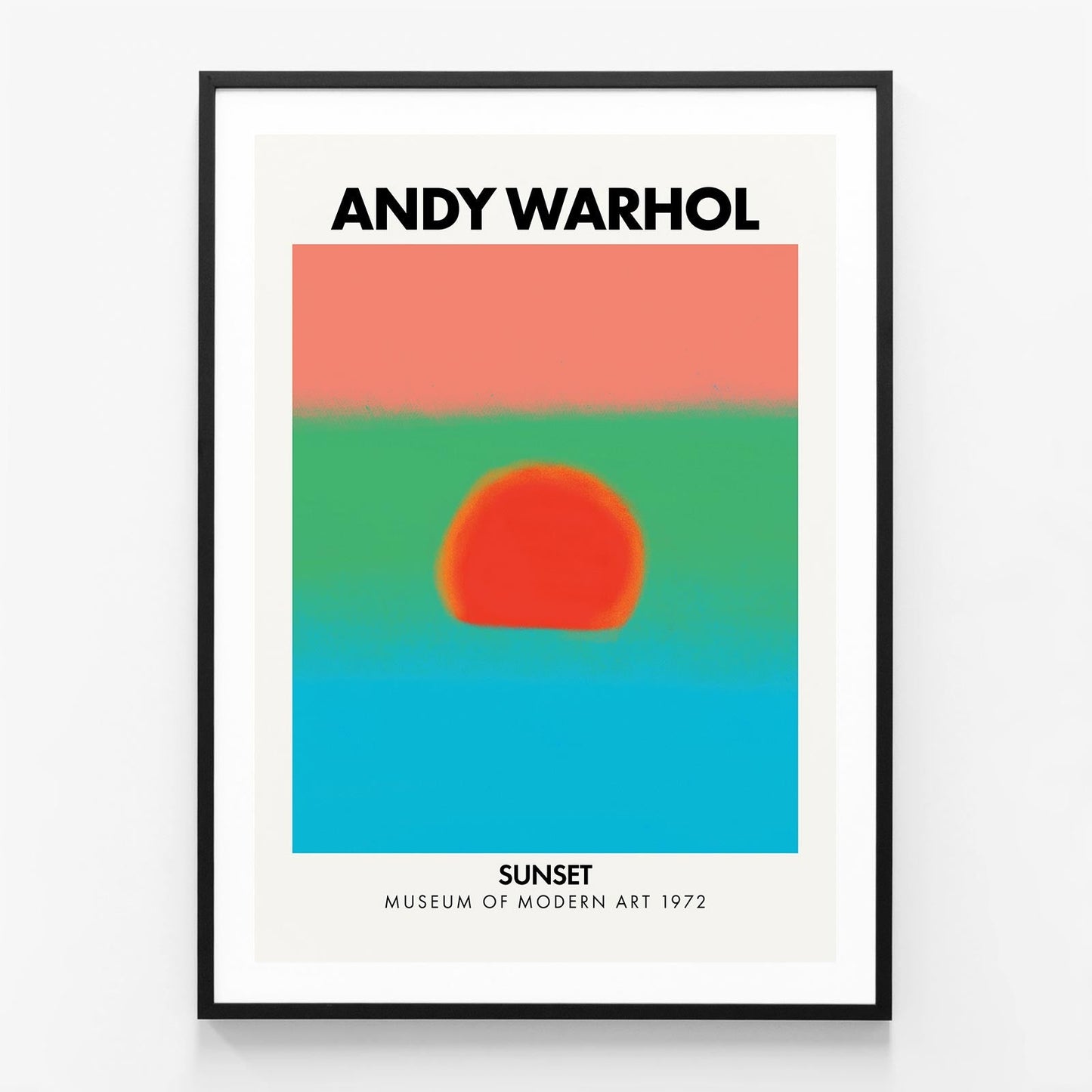 Andy Warhol Sunset No. 5