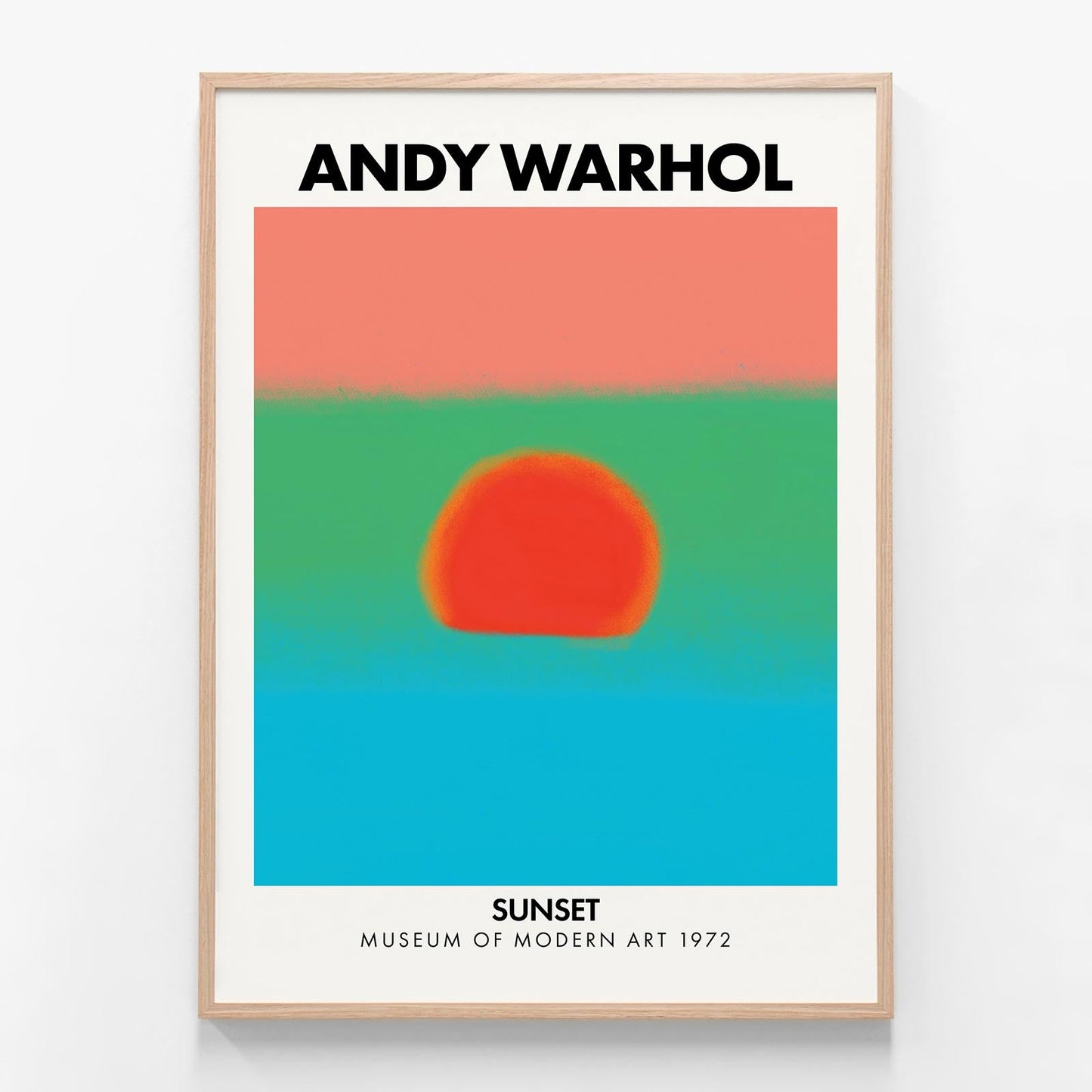 Andy Warhol Sunset No. 5