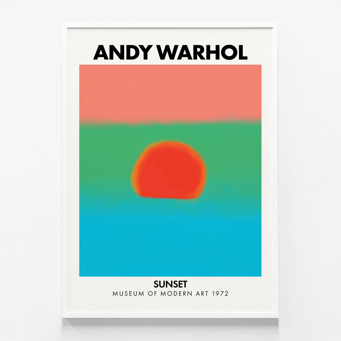 Andy Warhol Sunset No. 5