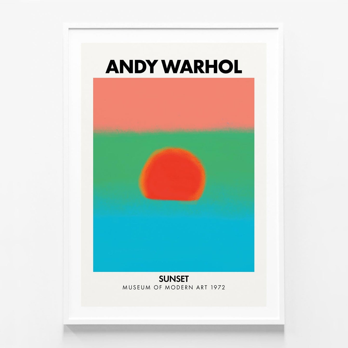 Andy Warhol Sunset No. 5