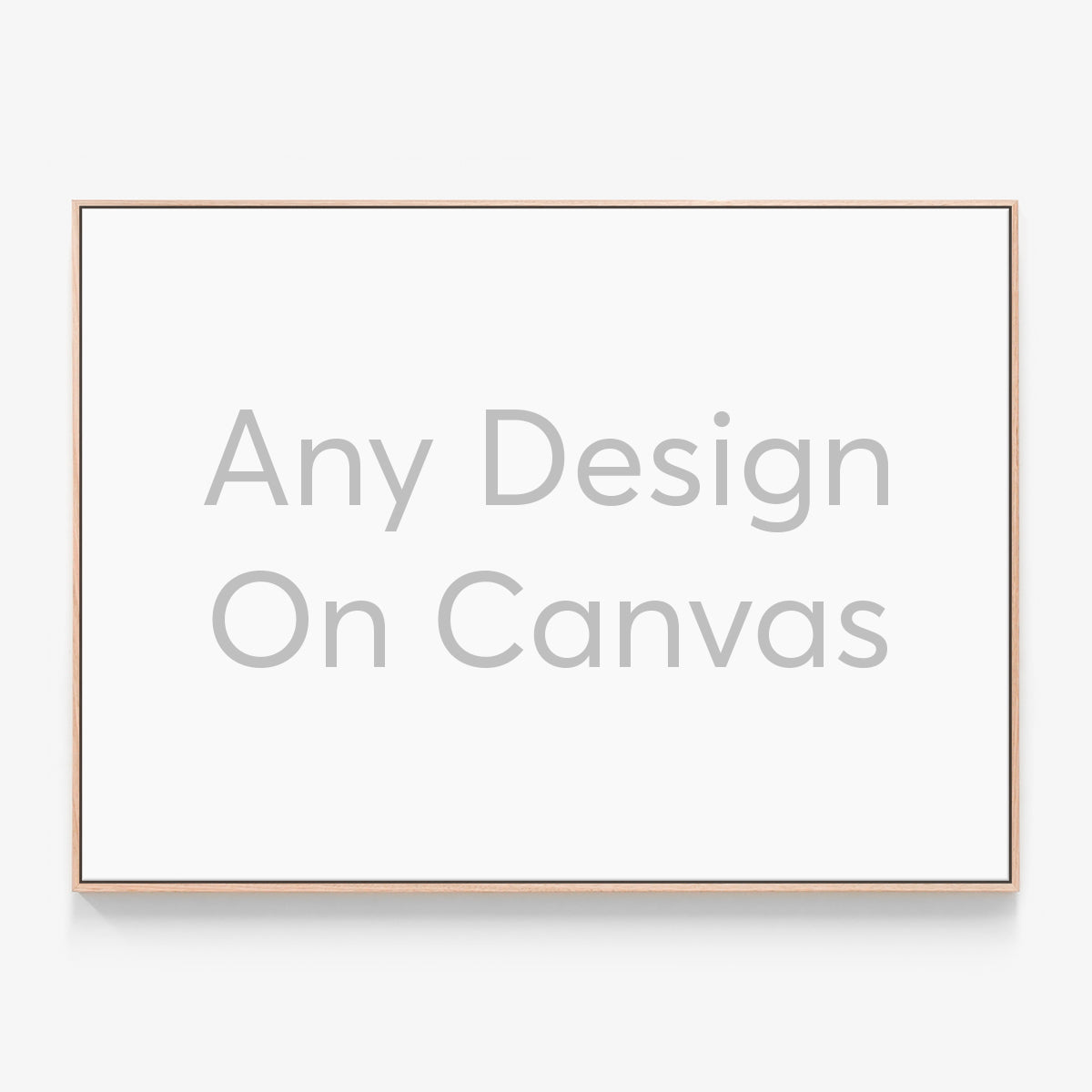 Any Design On Canvas