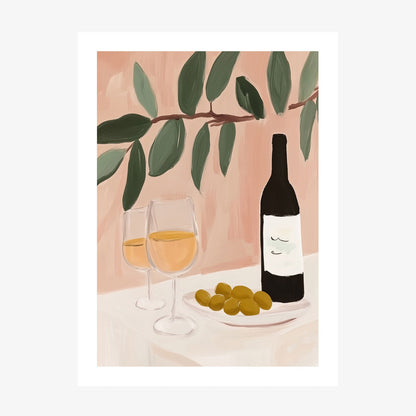 Aperitif Hour wall art print