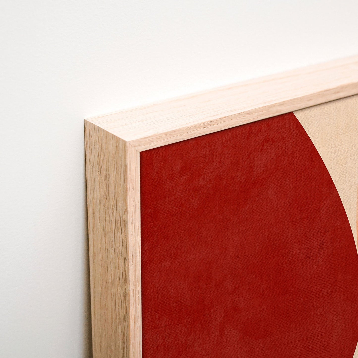 Autumn Earthy No. 2 Canvas corner detail