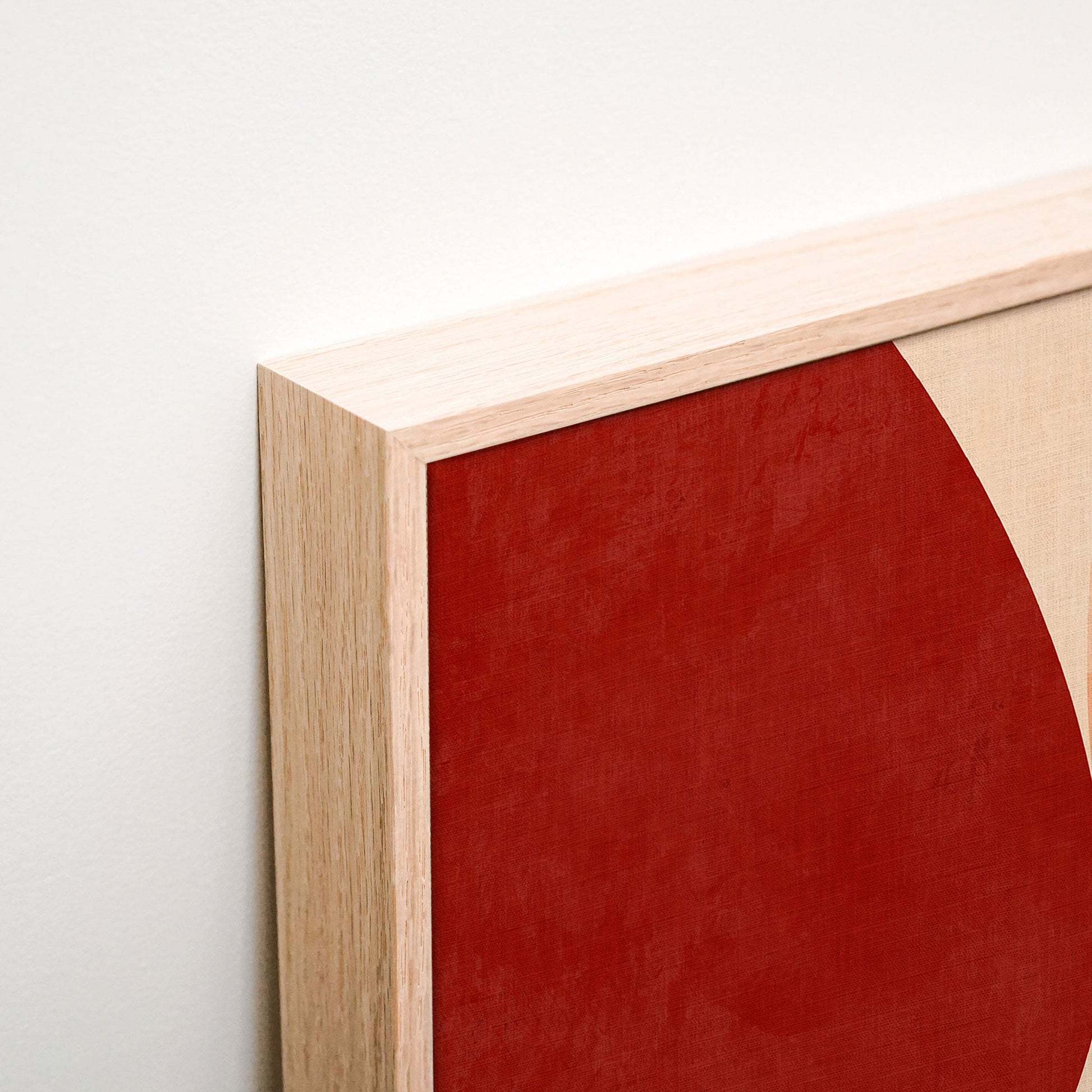 Autumn Earthy No. 2 Canvas corner detail