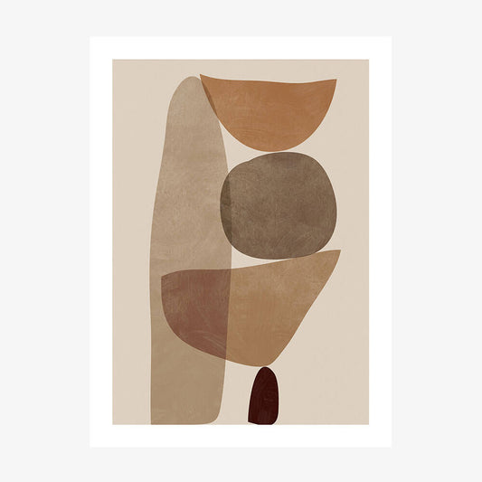 A poster print of an abstract artwork called ‘Balance'.