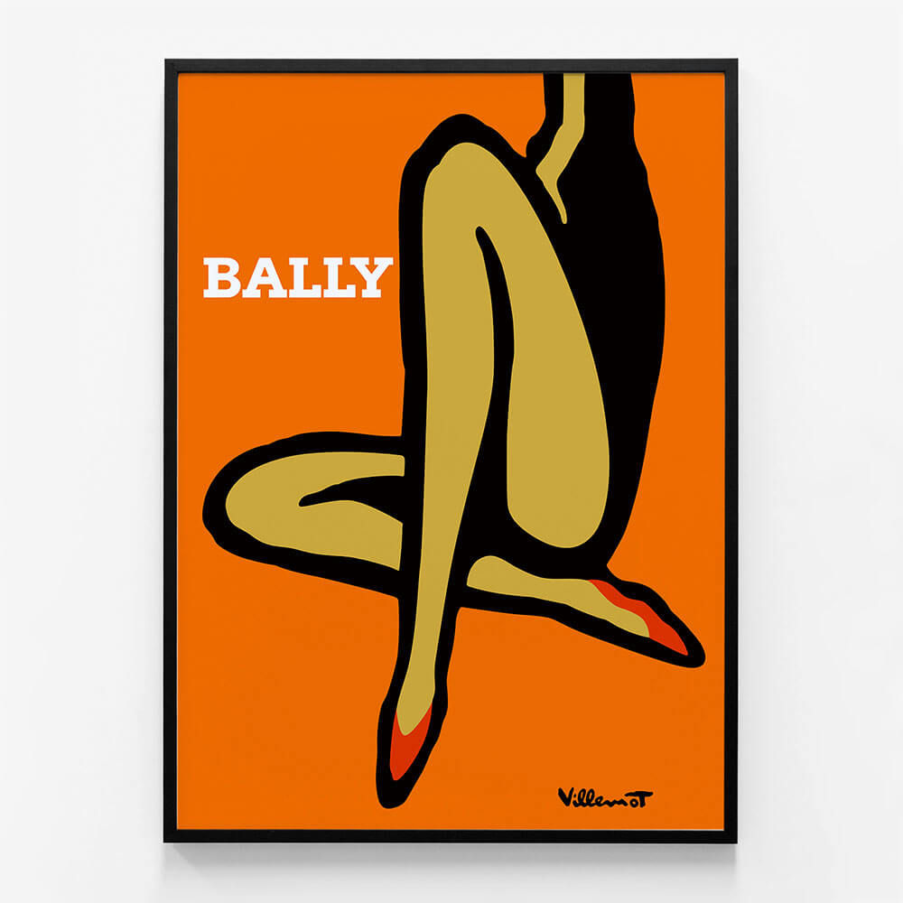 Bally Orange Legs