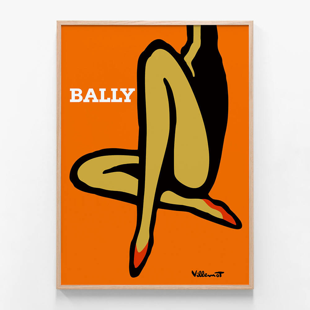 Bally Orange Legs