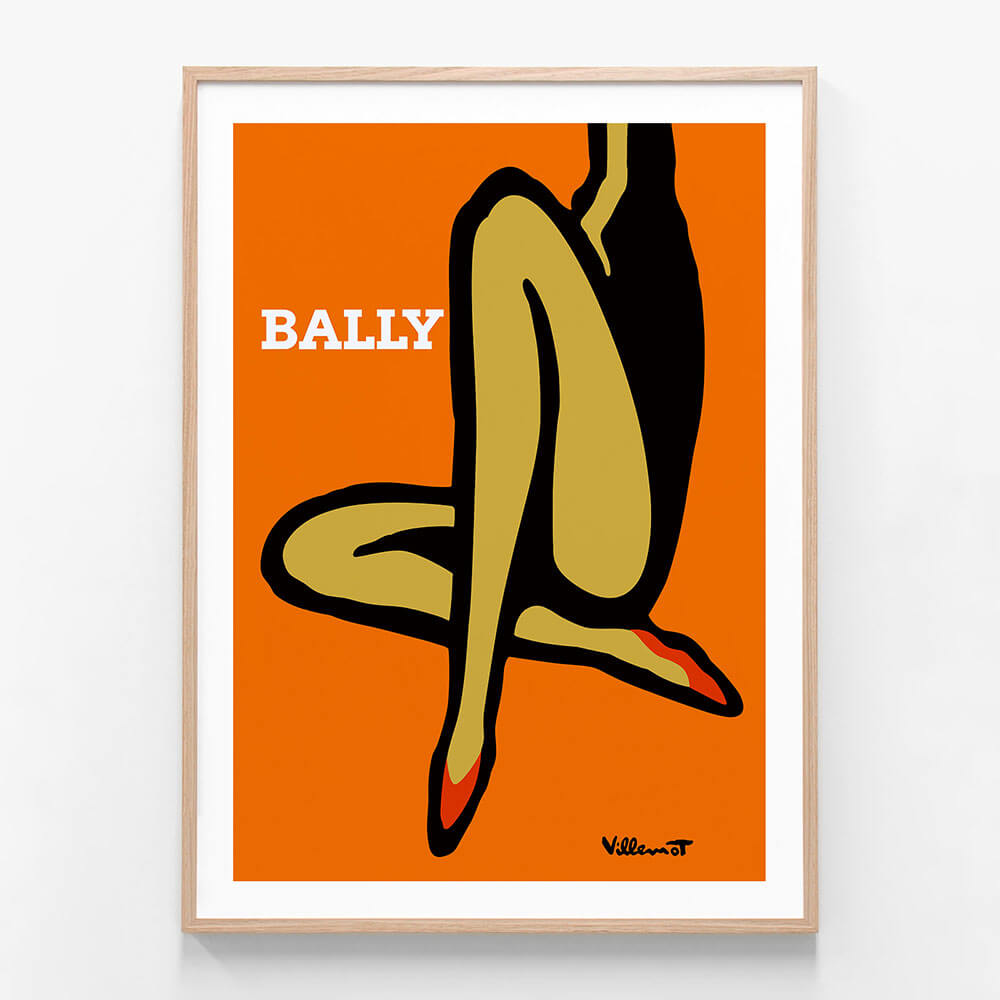 Bally Orange Legs