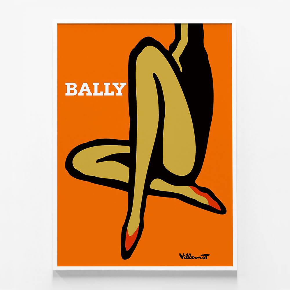 Bally Orange Legs