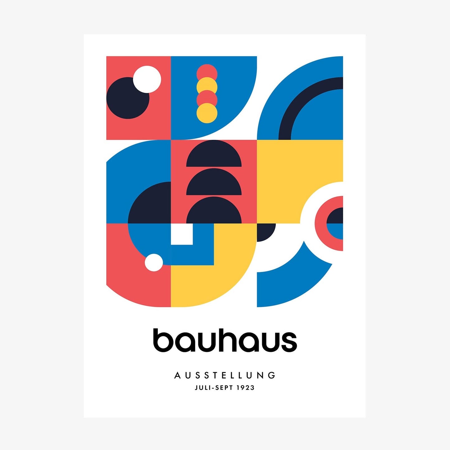 Bauhaus 1923 1 wall art print