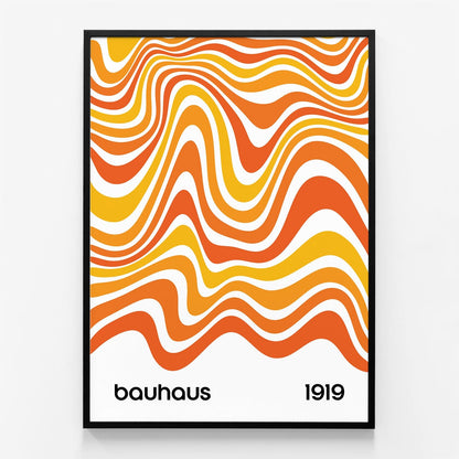 Bauhaus Orange Lines
