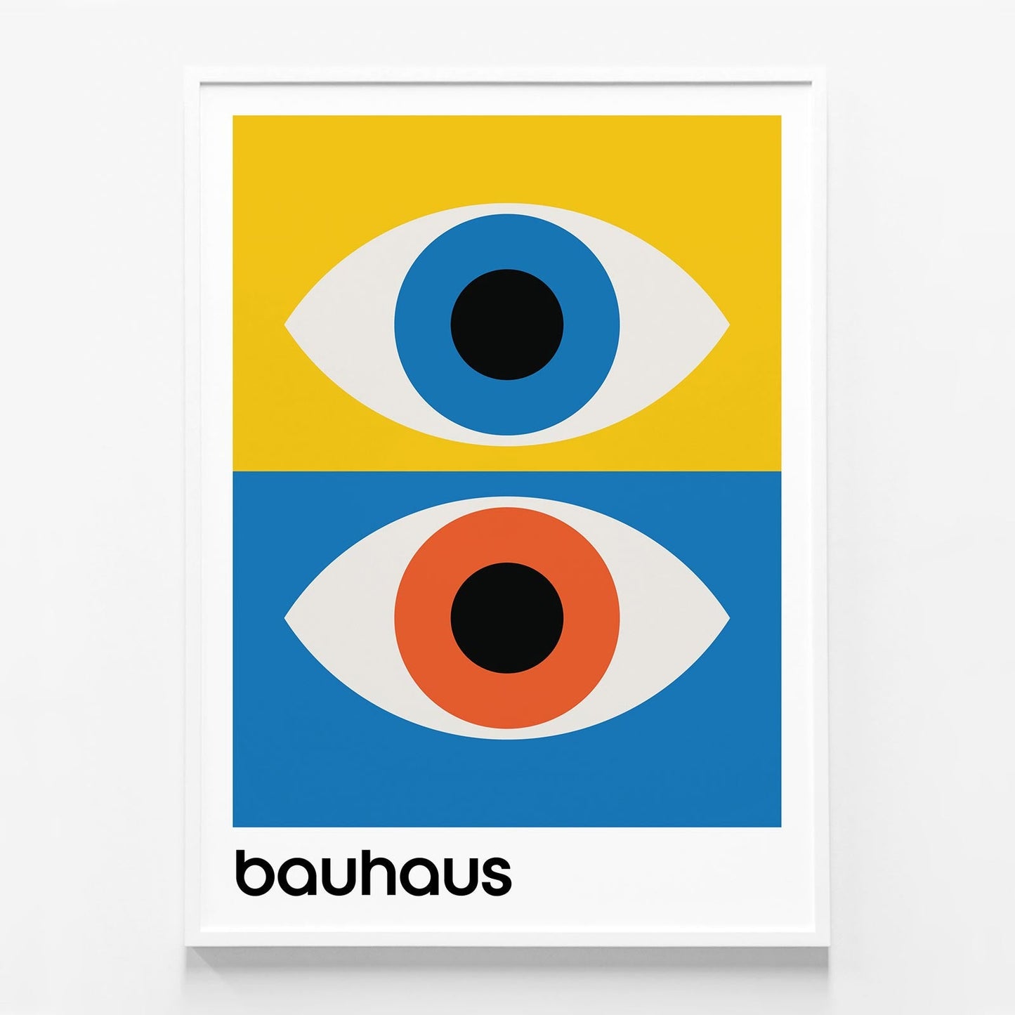 Bauhaus Yellow Blue