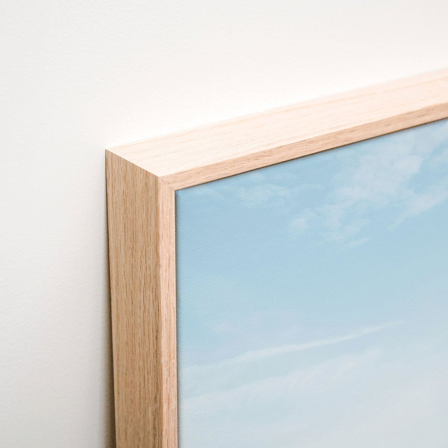 Beach Entrance Canvas corner detail