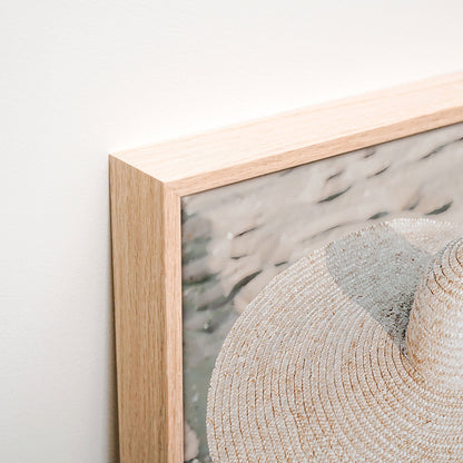 Beach Hat Canvas corner detail