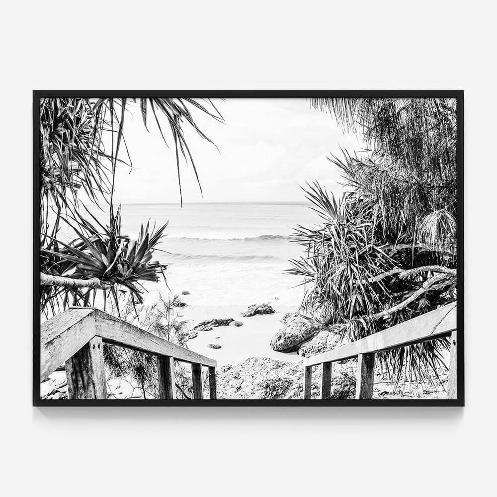 Beach Hideaway B&W