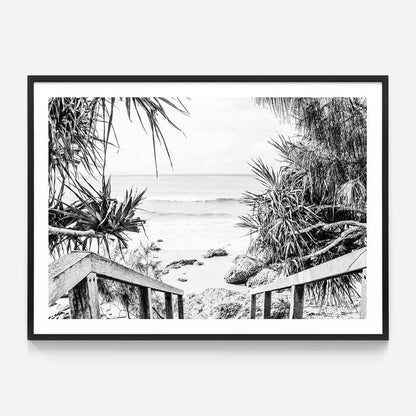 Beach Hideaway B&W