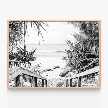Beach Hideaway B&W