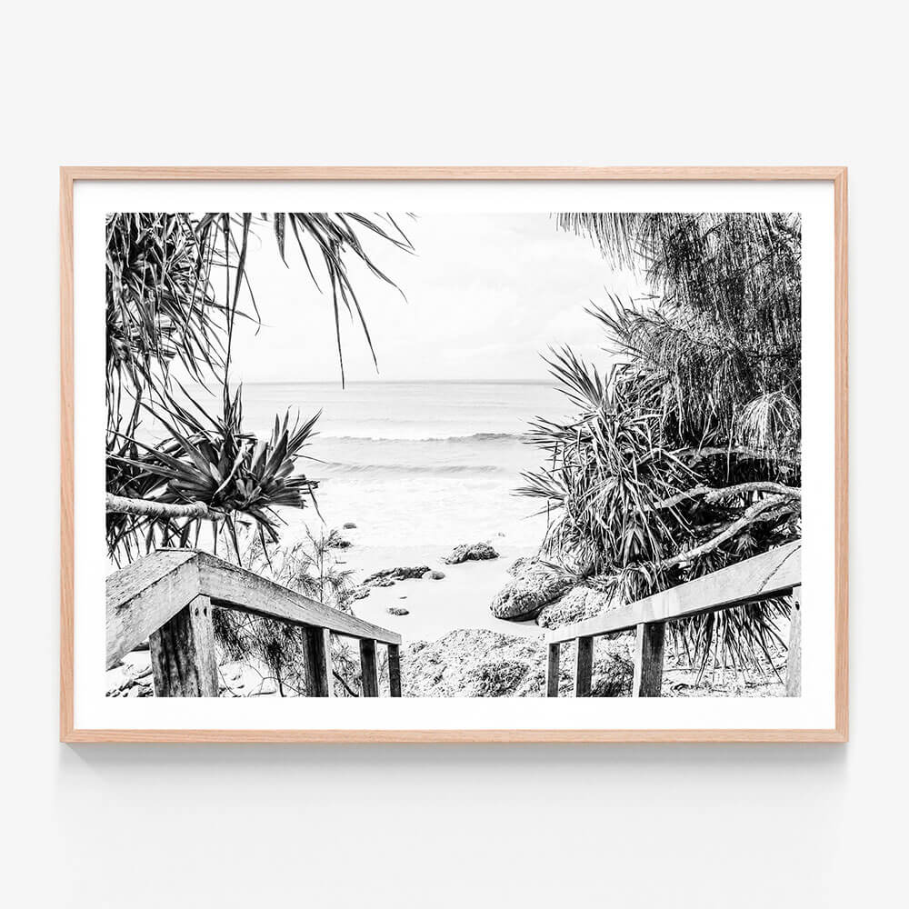 Beach Hideaway B&W