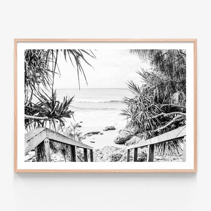 Beach Hideaway B&W