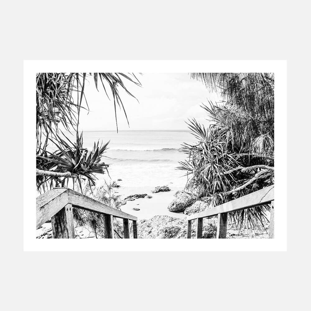 Beach Hideaway B&W