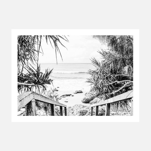 Beach Hideaway B&W