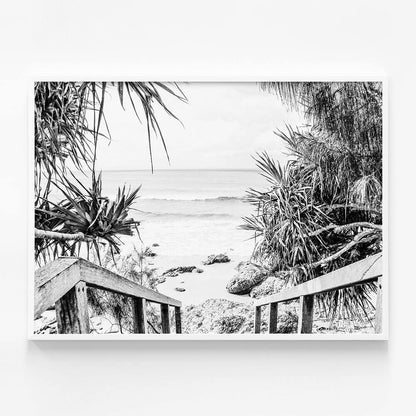 Beach Hideaway B&W