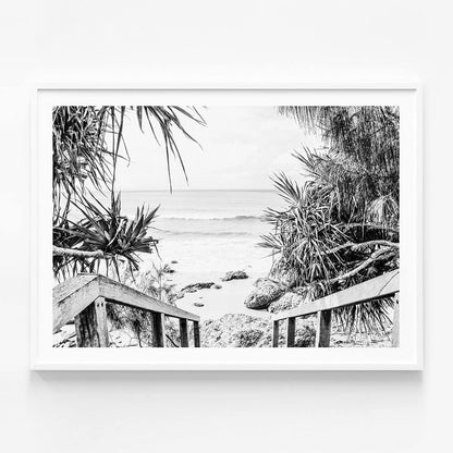 Beach Hideaway B&W