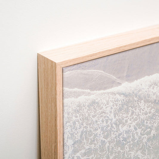 Beach Rocks Canvas corner detail