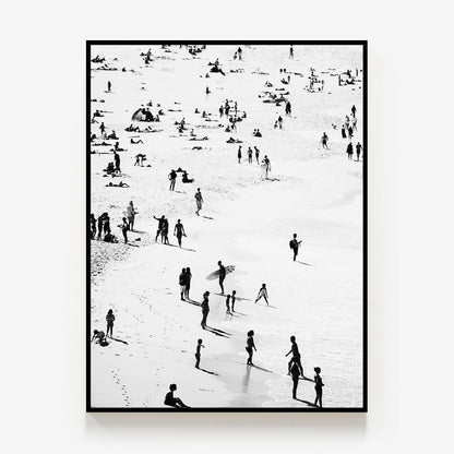 Beach Silhouettes Canvas