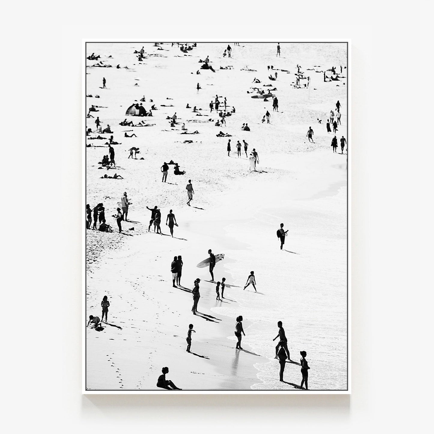 Beach Silhouettes Canvas