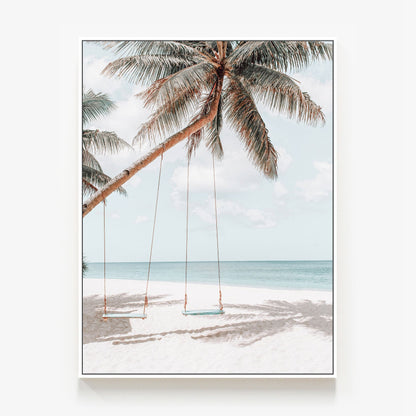 Beach Swings Canvas
