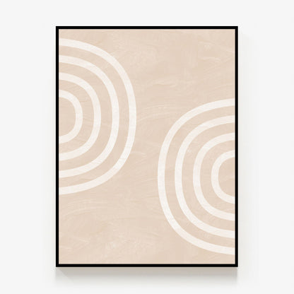 Beige Arches Canvas