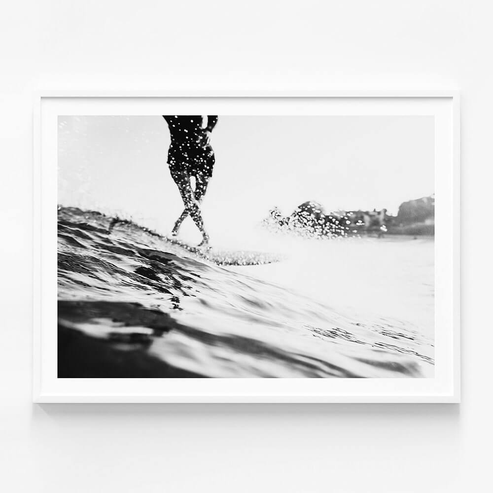 Black & White Surfer