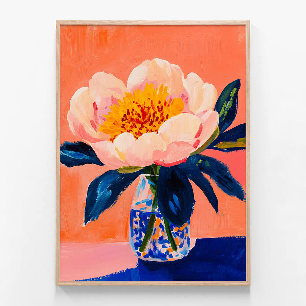 Blooming Peony