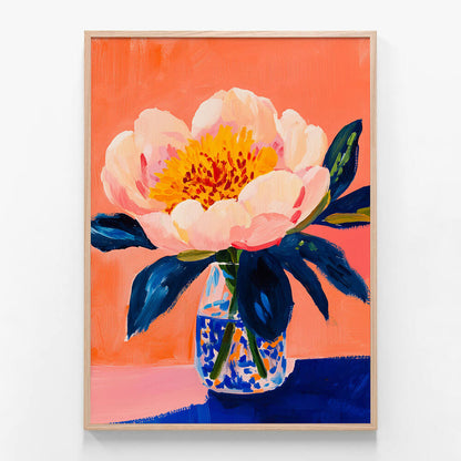 Blooming Peony