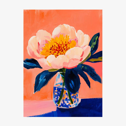 Blooming Peony