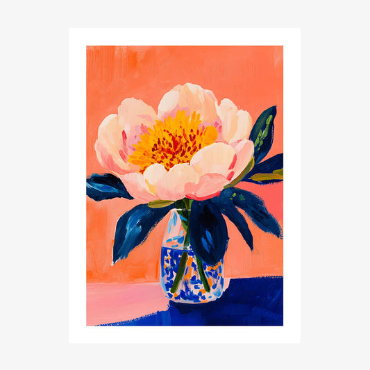 Blooming Peony