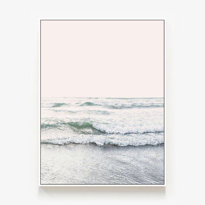 Blush Ocean Canvas
