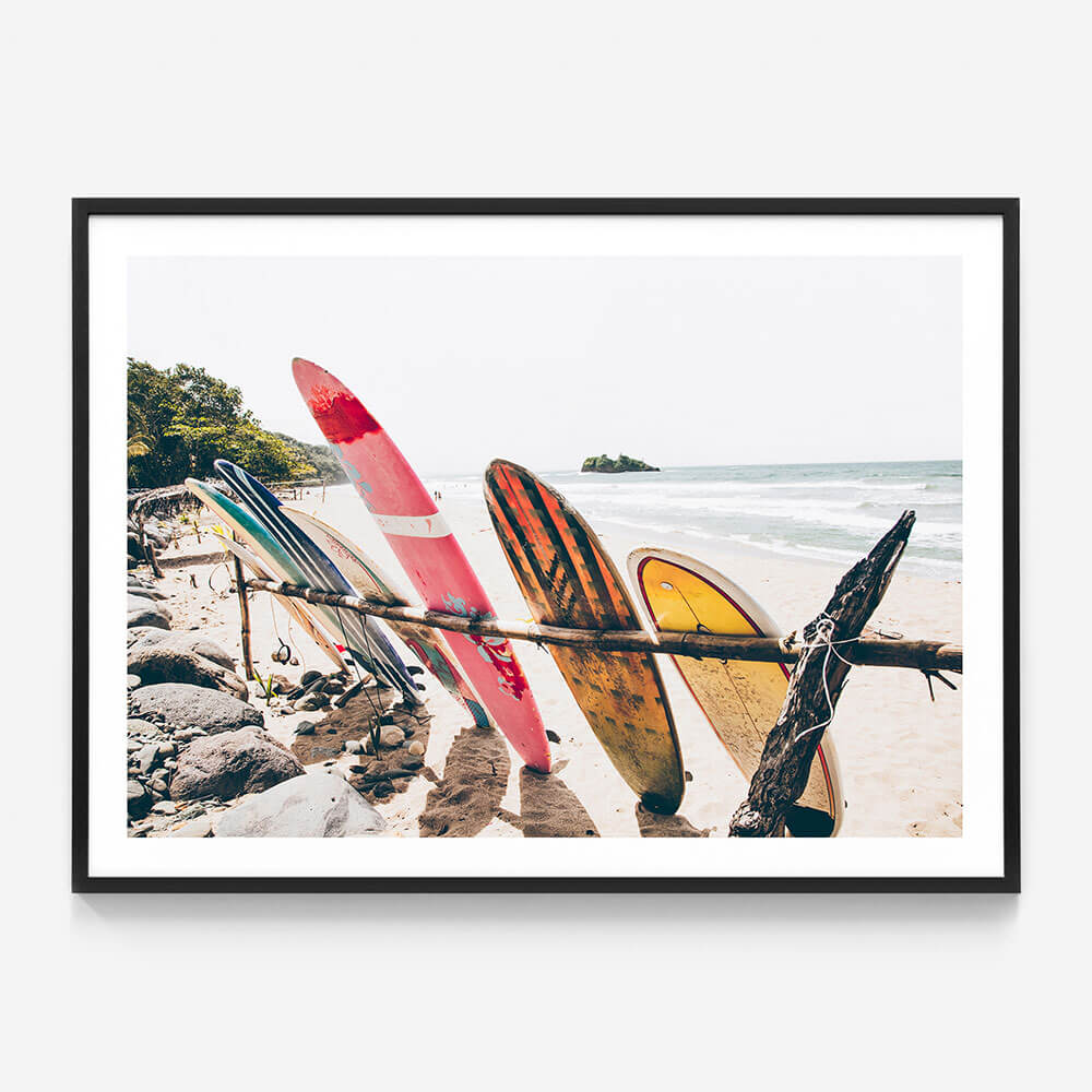 Boards on the Beach