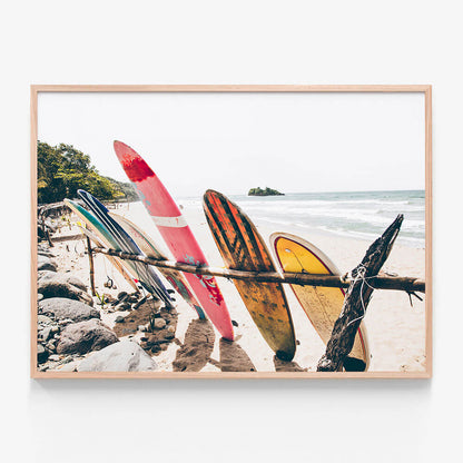Boards on the Beach